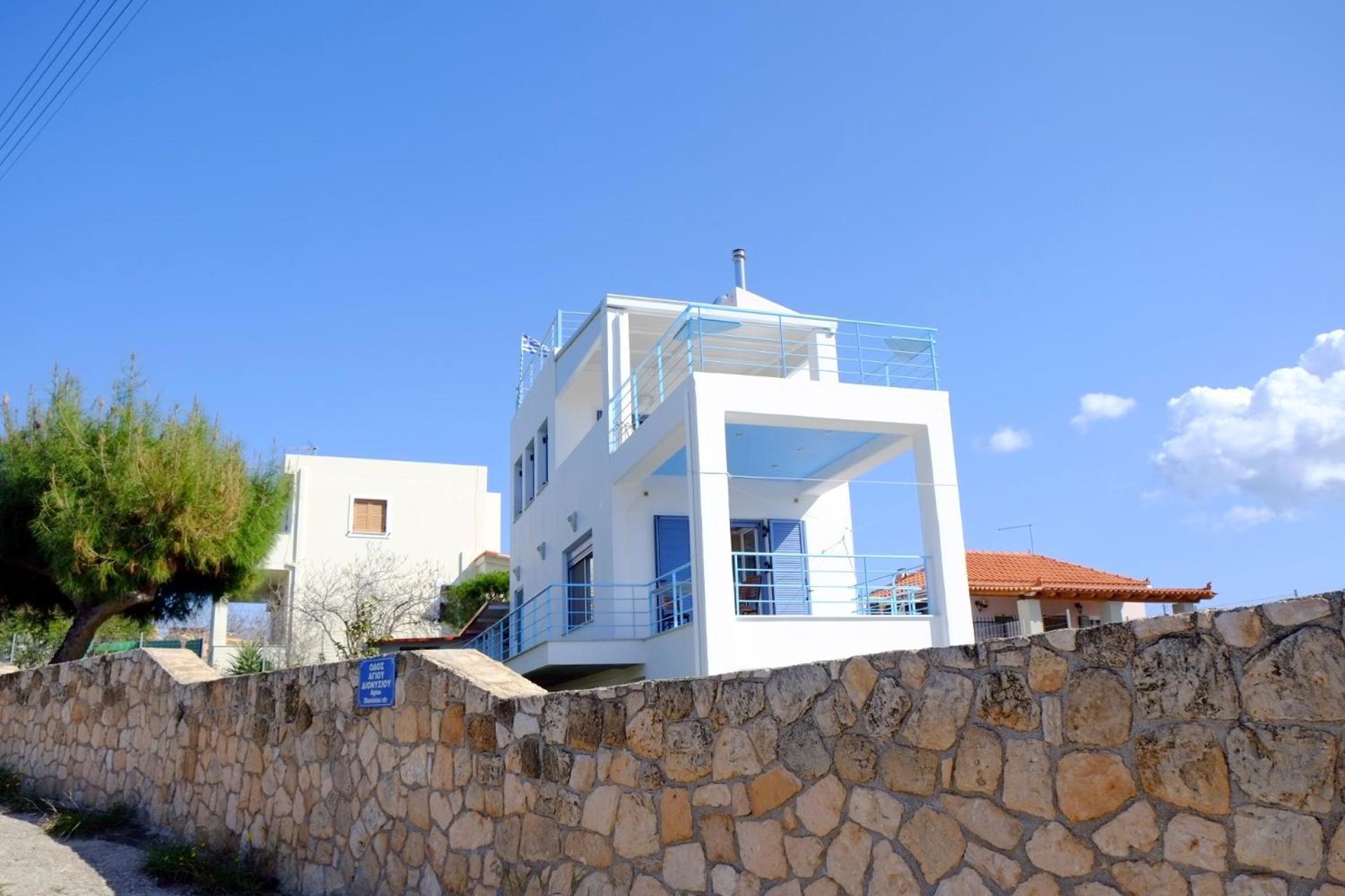 Georgia'S House Villa Aegina Bagian luar foto